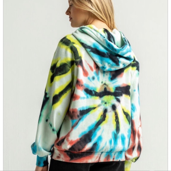 🔆VOLCOM🔆TIE DYE HOODIE SWEATSHIRT - Picture 7 of 11